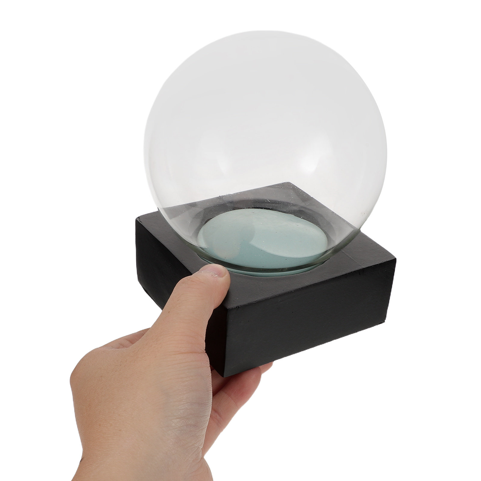 Plastic Dome Clear - Glass Snow Globe DIY Kit Thickened