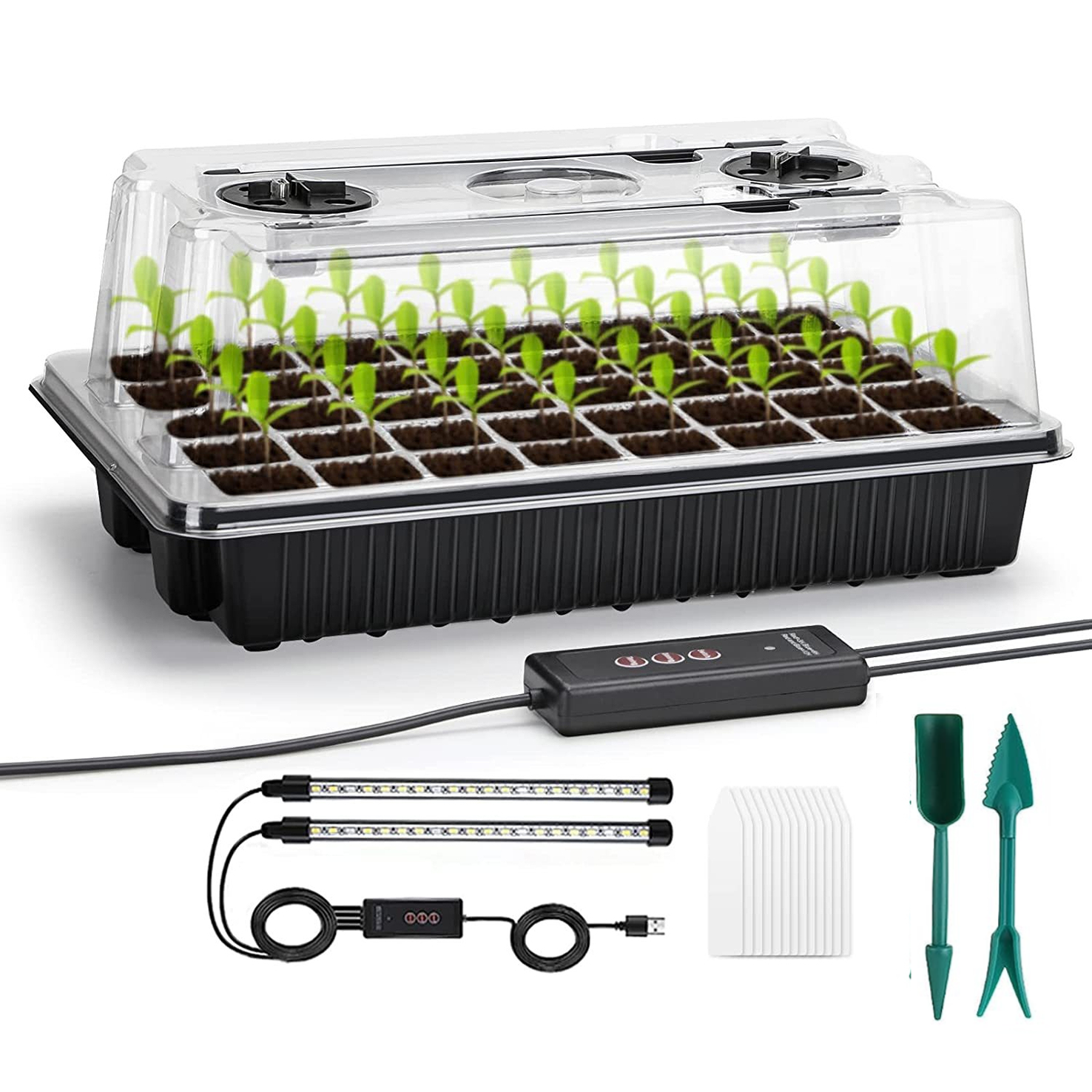 【Best 】1 Set, Seed Starter Tra - Humidity Dome Kit recensione e prezzo