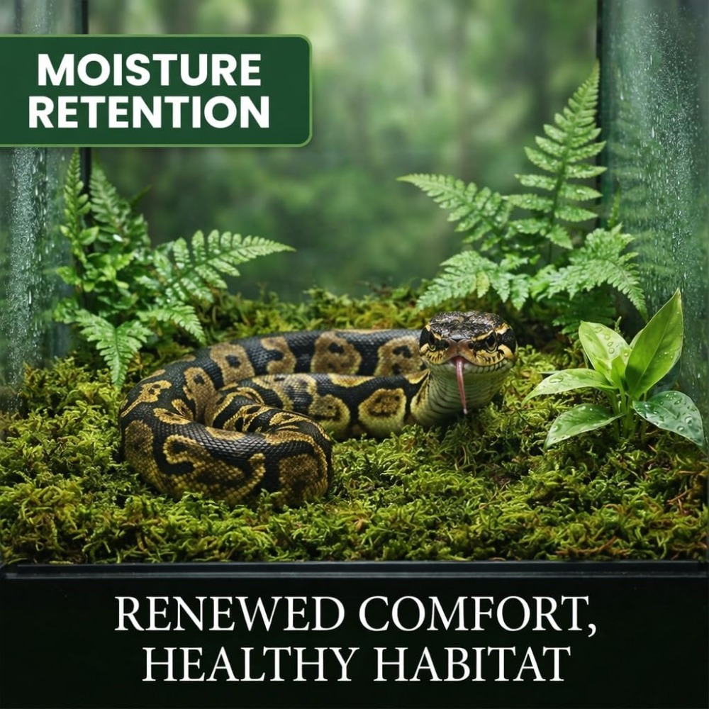 Sphagnum Moss for Reptiles - G - Sphagnum Moss Dry recensione e prezzo