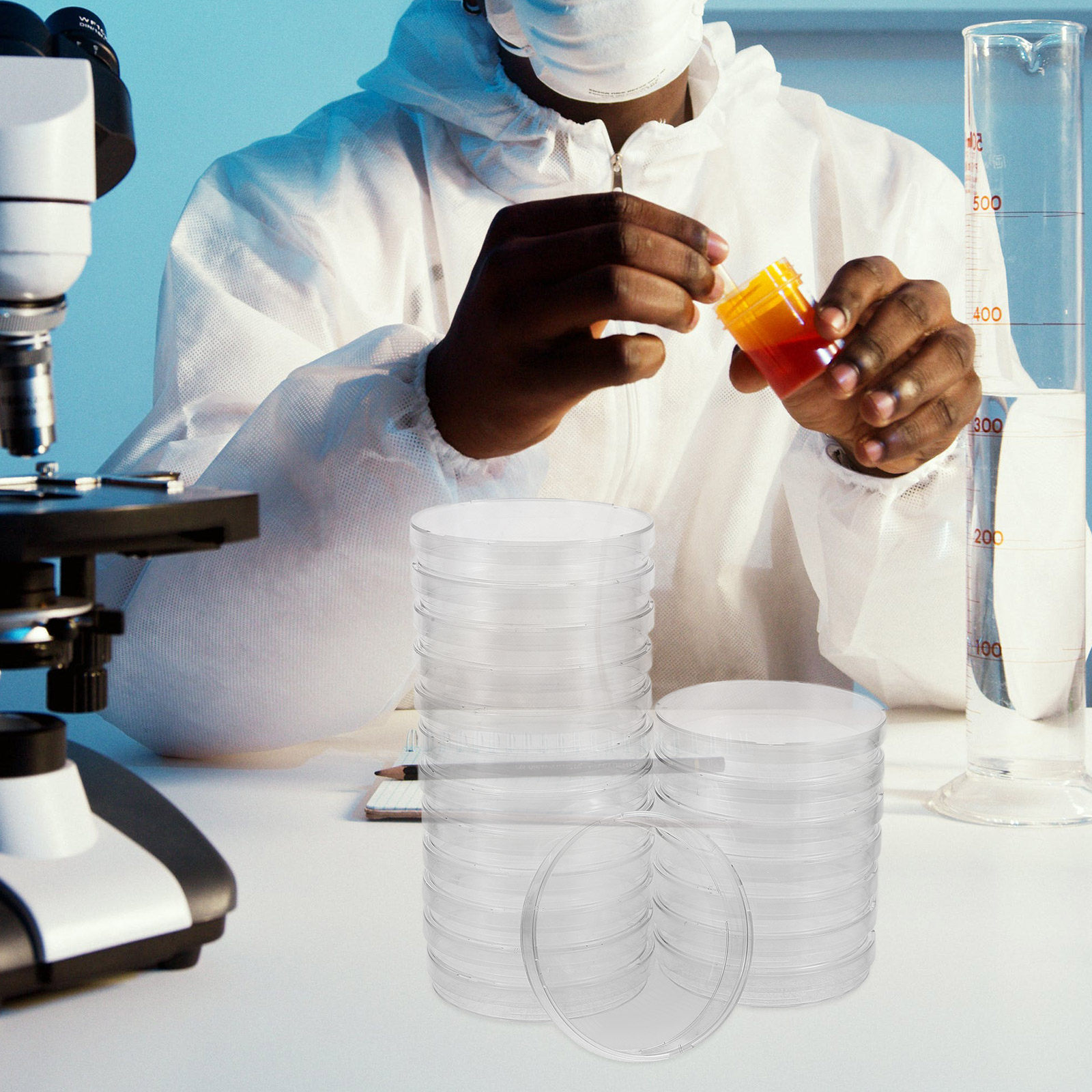 20Pcs Clear Sterile Petri Dish - Agar Tissue Culture recensione e prezzo