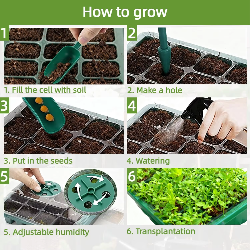 Seed Starter Tray Mini Greenho - Humidity Dome Kit recensione e prezzo