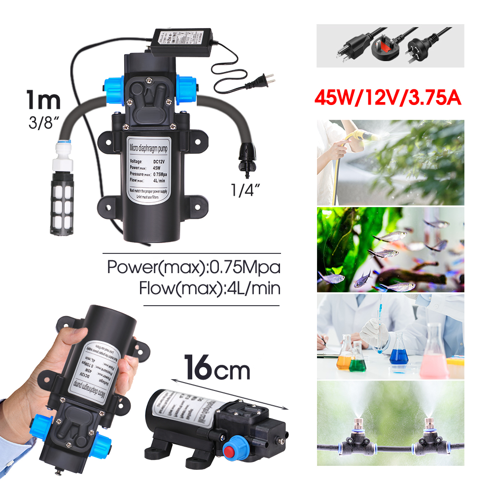 110-240V 45W Self-priming Pump - Self Watering Insert recensione e prezzo