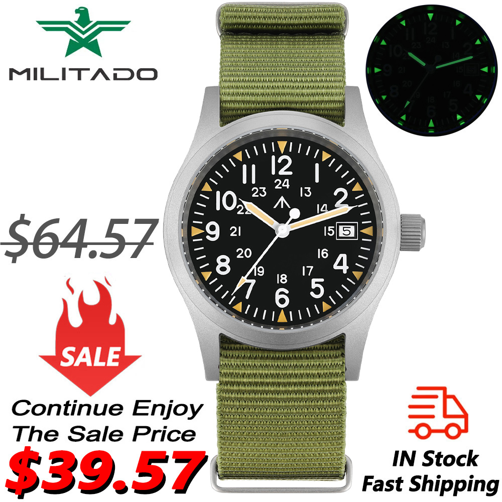 Militado ML05 Military Watch R - Plastic Dome Clear recensione e prezzo
