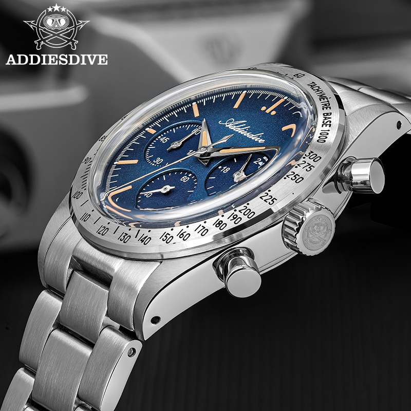 ADDIESDIVE New Men Watches Chr - Plastic Dome Clear recensione e prezzo