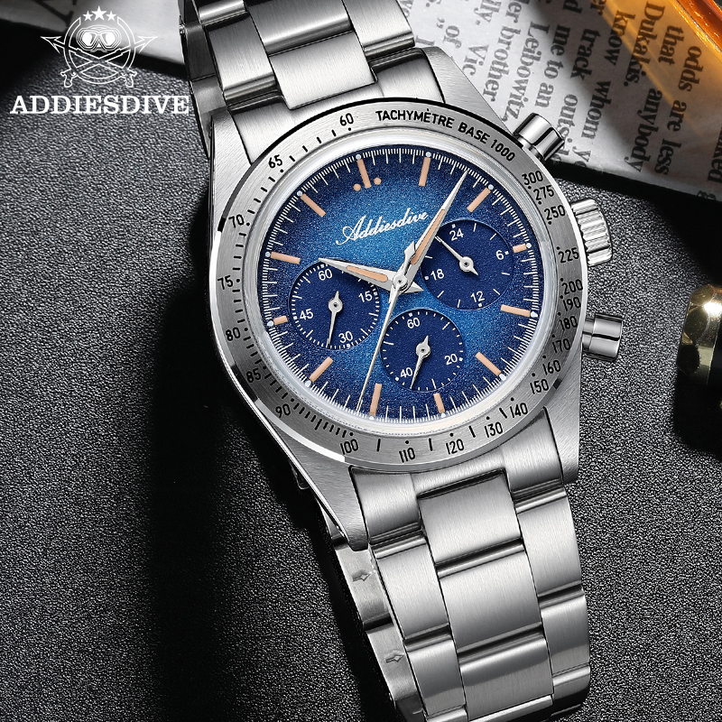 ADDIESDIVE New Men Watches Chr - Plastic Dome Clear recensione e prezzo