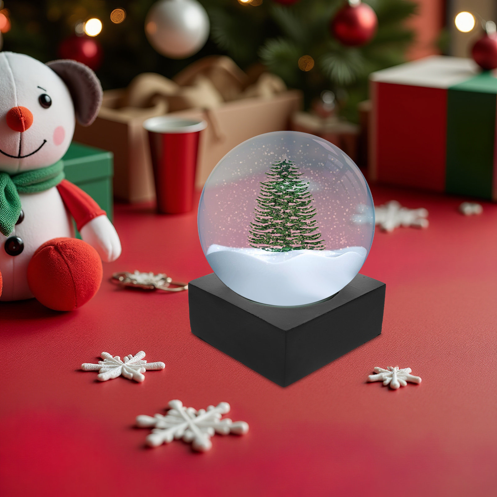 Glass Snow Globe DIY Kit Thick - Plastic Dome Clear recensione e prezzo