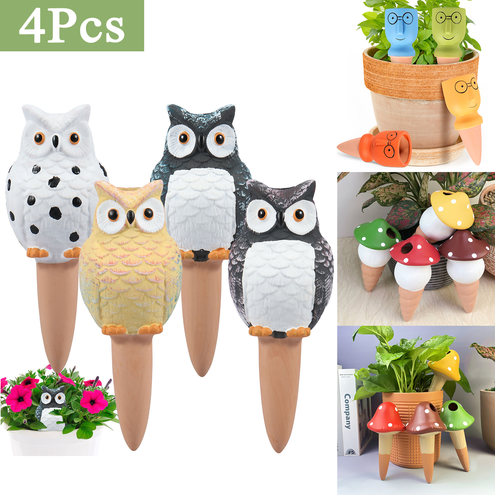 4Pcs Self-Watering Spikes Dive - Self Watering Insert recensione e prezzo