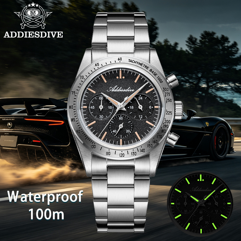 ADDIESDIVE 0S20 Chronograph Qu - Plastic Dome Clear recensione e prezzo
