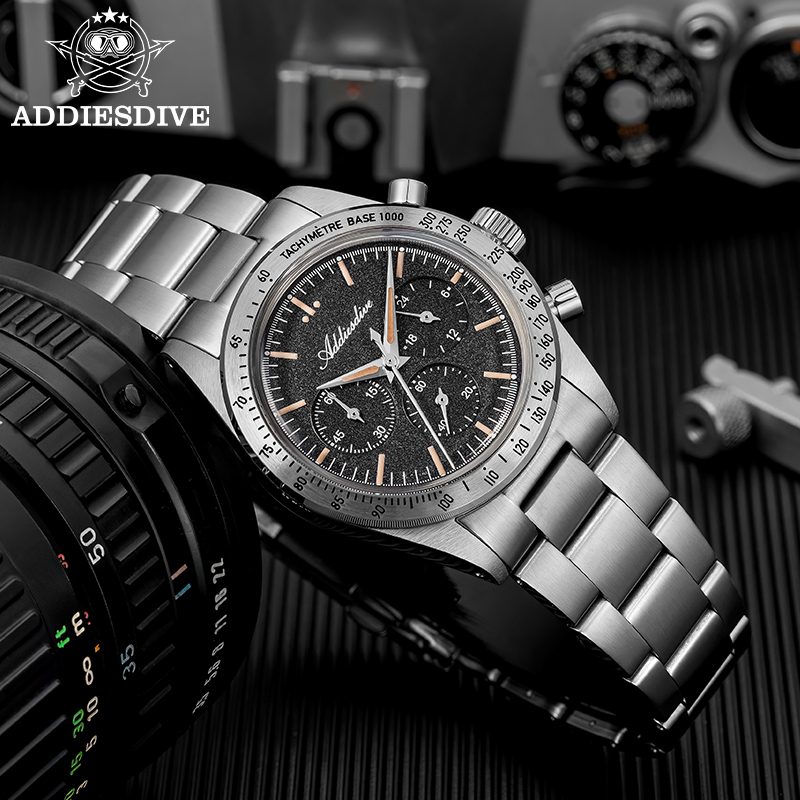 ADDIESDIVE 0S20 Chronograph Qu - Plastic Dome Clear recensione e prezzo