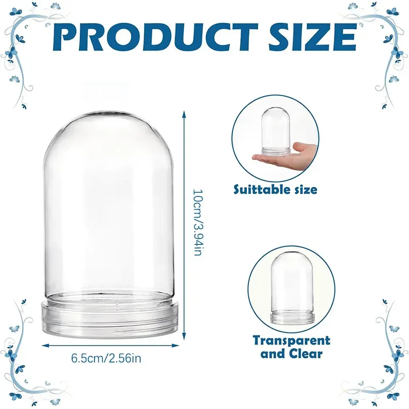 Clear Plastic Dome Display Cas - Plastic Dome Clear recensione e prezzo