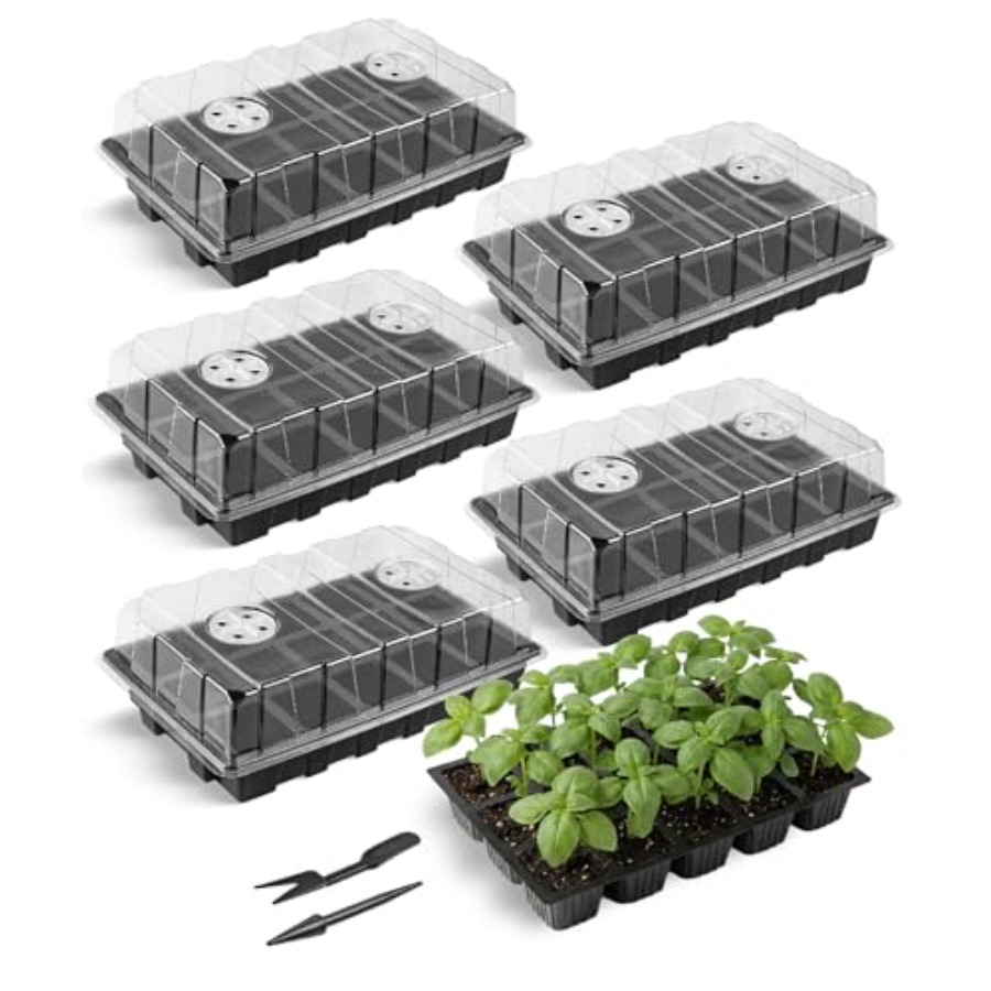5-Set Seed Starter Tray Kits D - Humidity Dome Kit recensione e prezzo