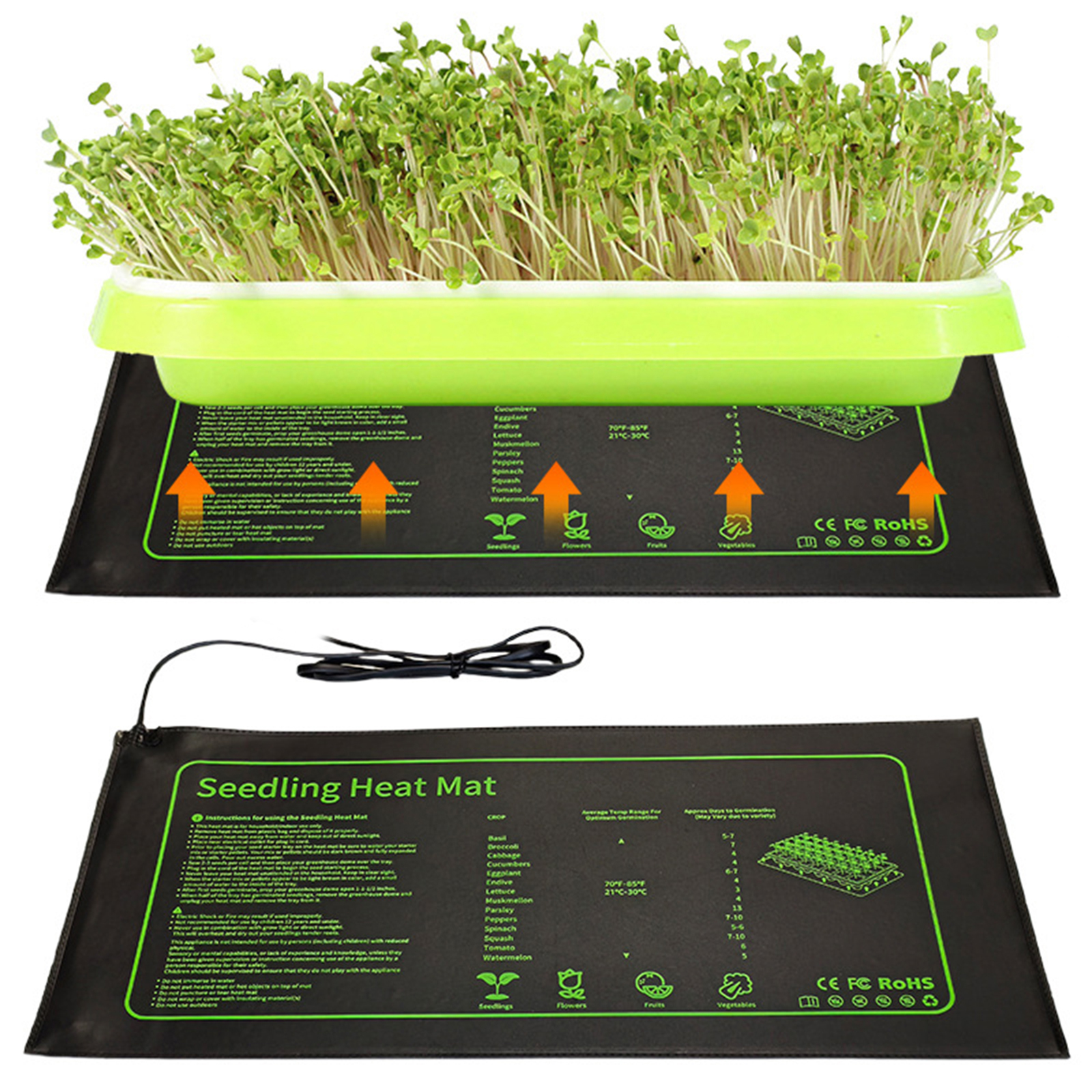 20W Seedling Heating Mat Plant - Heat Mat Seedling recensione e prezzo