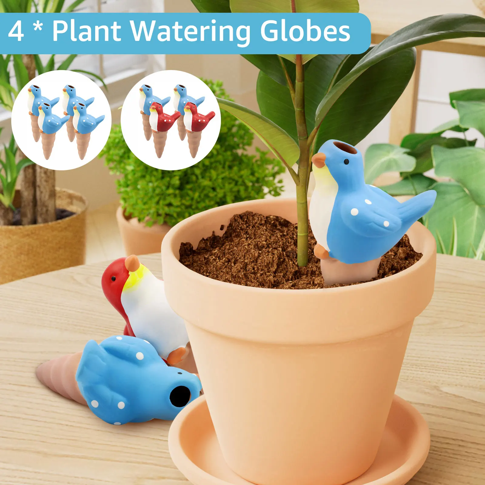 4Pcs Automatic Plant Watering  - Self Watering Insert recensione e prezzo
