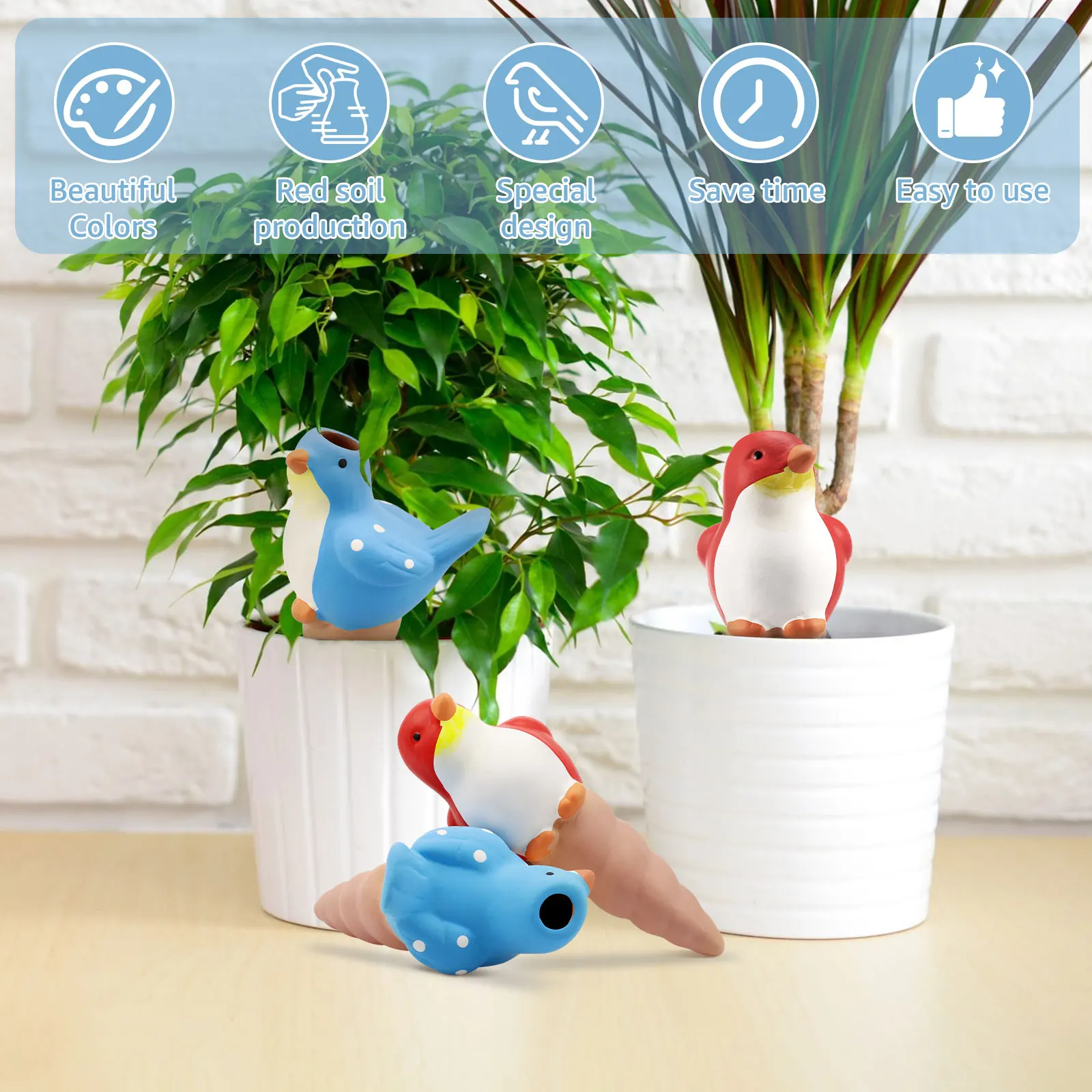 4Pcs Automatic Plant Watering  - Self Watering Insert recensione e prezzo