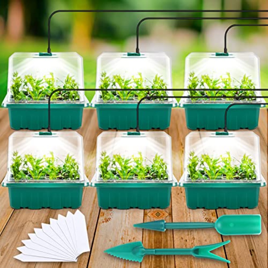 Seed Starter Tray with Light,  - Humidity Dome Kit recensione e prezzo