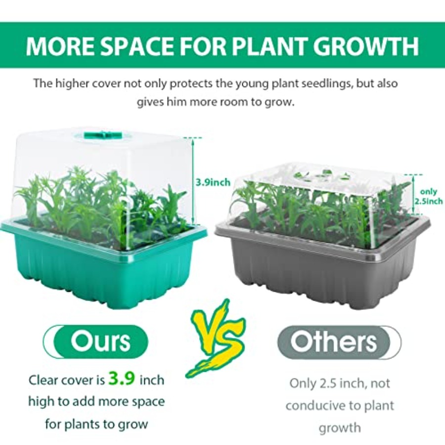 Seed Starter Tray with Light,  - Humidity Dome Kit recensione e prezzo