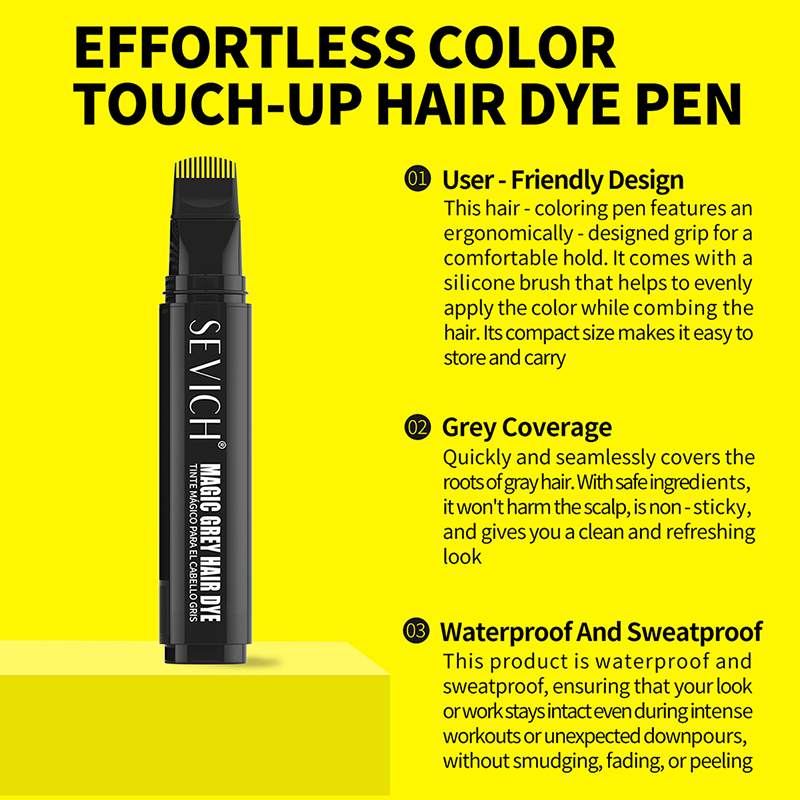 Temporary Hair Dye Pen Comb In - Root Stimulator Liquid recensione e prezzo